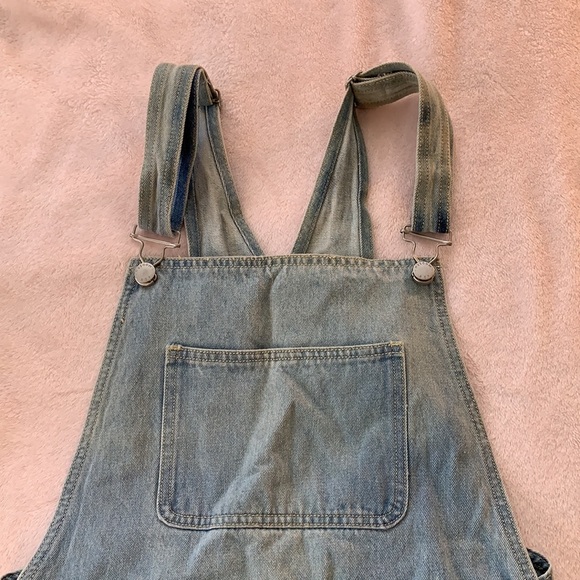 Mod Ref light-wash Denim Overalls - Picture 4 of 4